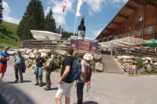 ARGE Schutzwaldtagung SGFV 2024 Exkursion Tourismus Flumserberg Albert Ulmann Verabschiedung Molseralp.JPG